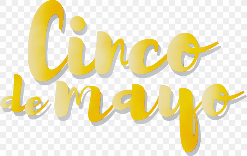 Logo Font Yellow Fruit M, PNG, 3000x1902px, Cinco De Mayo, Fruit, Logo, M, Meter Download Free