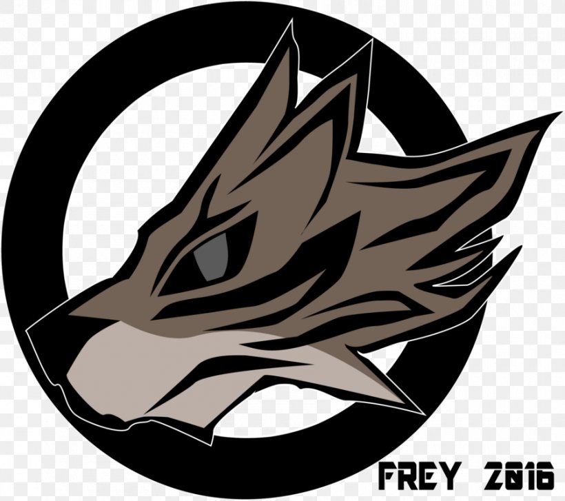 Logo Gray Wolf Art, PNG, 900x799px, Logo, Art, Black And White, Carnivora, Carnivoran Download Free