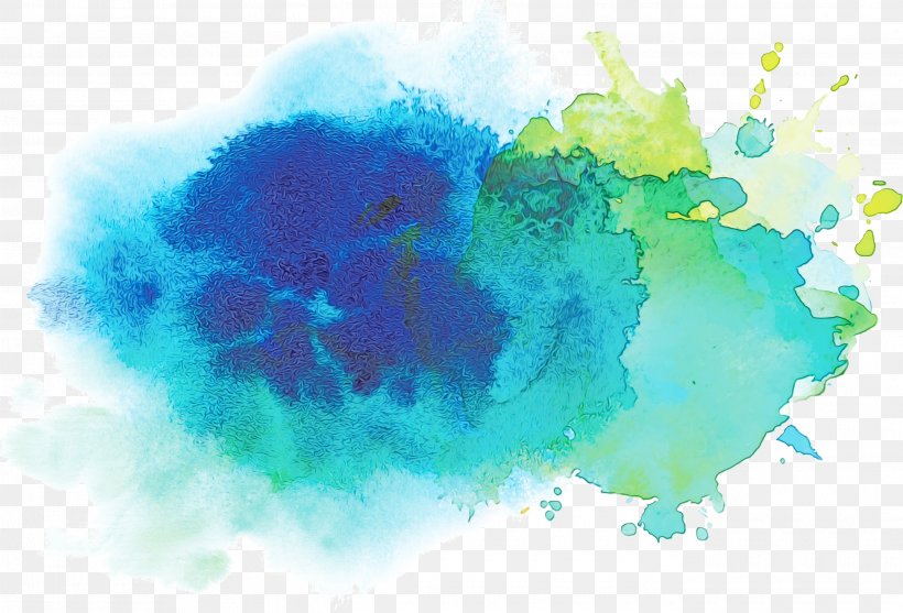 Green Watercolor Paint Turquoise Aqua World, PNG, 2745x1866px, Watercolor, Aqua, Green, Paint, Turquoise Download Free