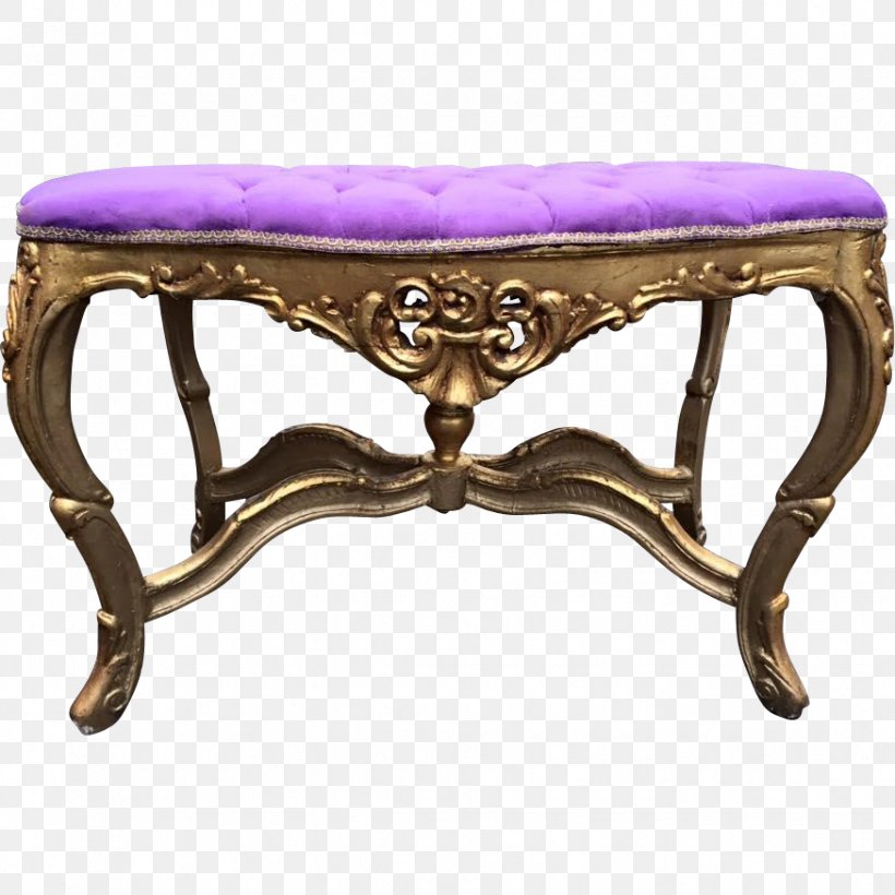 Table Bench Baroque Foot Rests Furniture, PNG, 874x874px, Watercolor, Cartoon, Flower, Frame, Heart Download Free