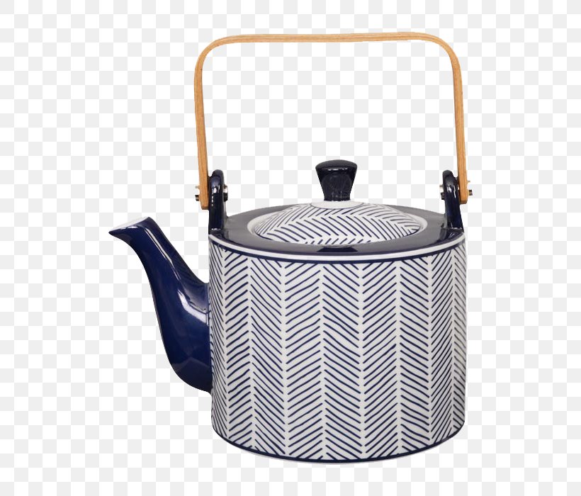 Teapot Kettle White Tea Blue, PNG, 700x700px, Teapot, Blue, Bowl, Herbal Tea, Herringbone Pattern Download Free