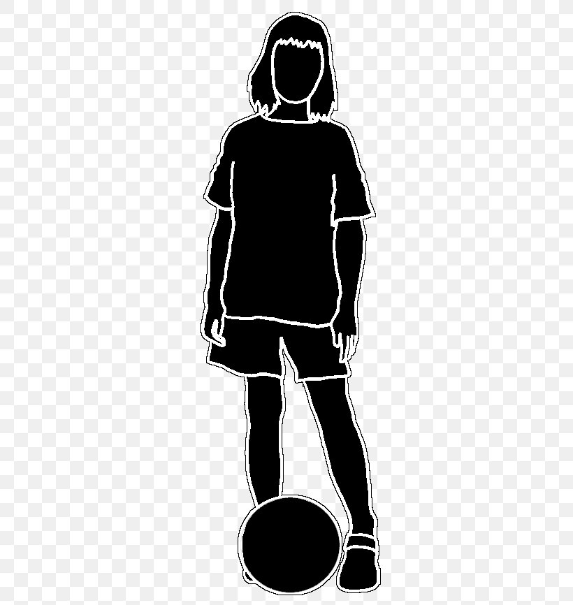 Girl Cartoon, PNG, 310x866px, Silhouette, Black M, Blackandwhite, Character, Child Download Free