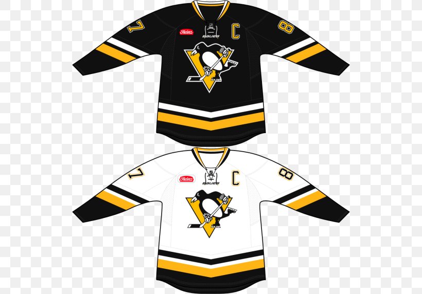 Sports Fan Jersey Pittsburgh Penguins National Hockey League T-shirt, PNG, 540x572px, Sports Fan Jersey, Black, Brand, Clothing, Iphone 5s Download Free
