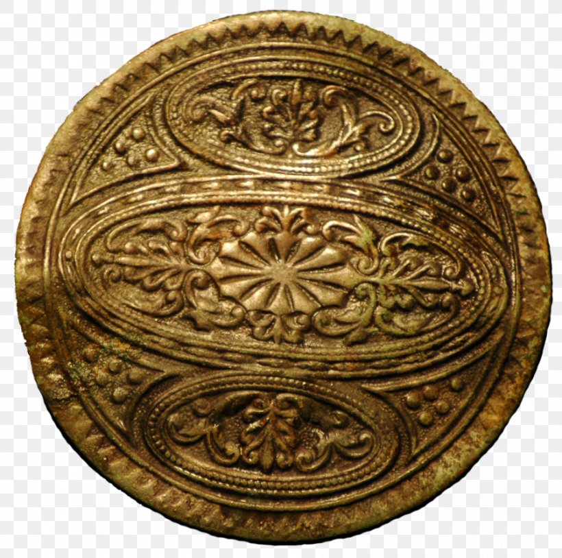 Brooch Coin Brass Gold Shield, PNG, 900x894px, Brooch, Antique, Art, Artifact, Brass Download Free