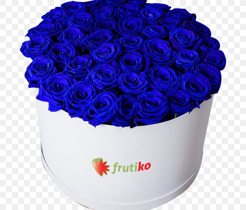 Garden Roses Blue Rose Cut Flowers Flower Bouquet Floral Design, PNG, 750x700px, Garden Roses, Blue, Blue Rose, Box, Cobalt Blue Download Free