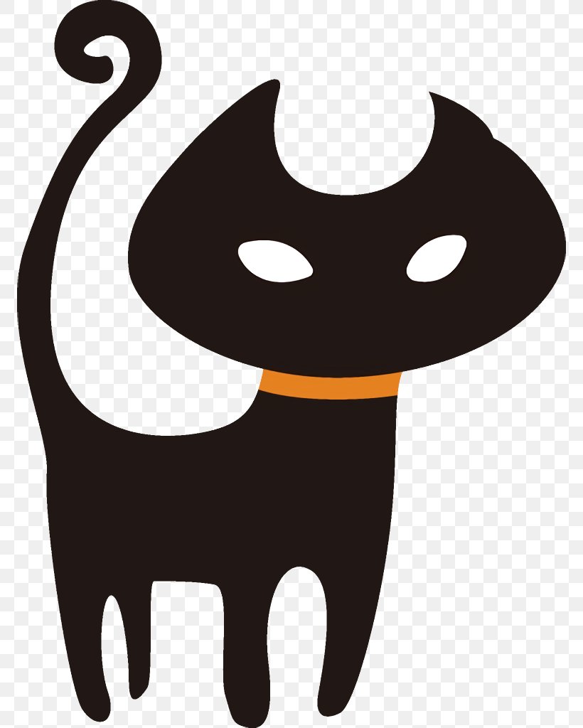 Halloween Black Cat Scaredy Cat, PNG, 772x1024px, Halloween, Black Cat, Cartoon, Cat, Scaredy Cat Download Free