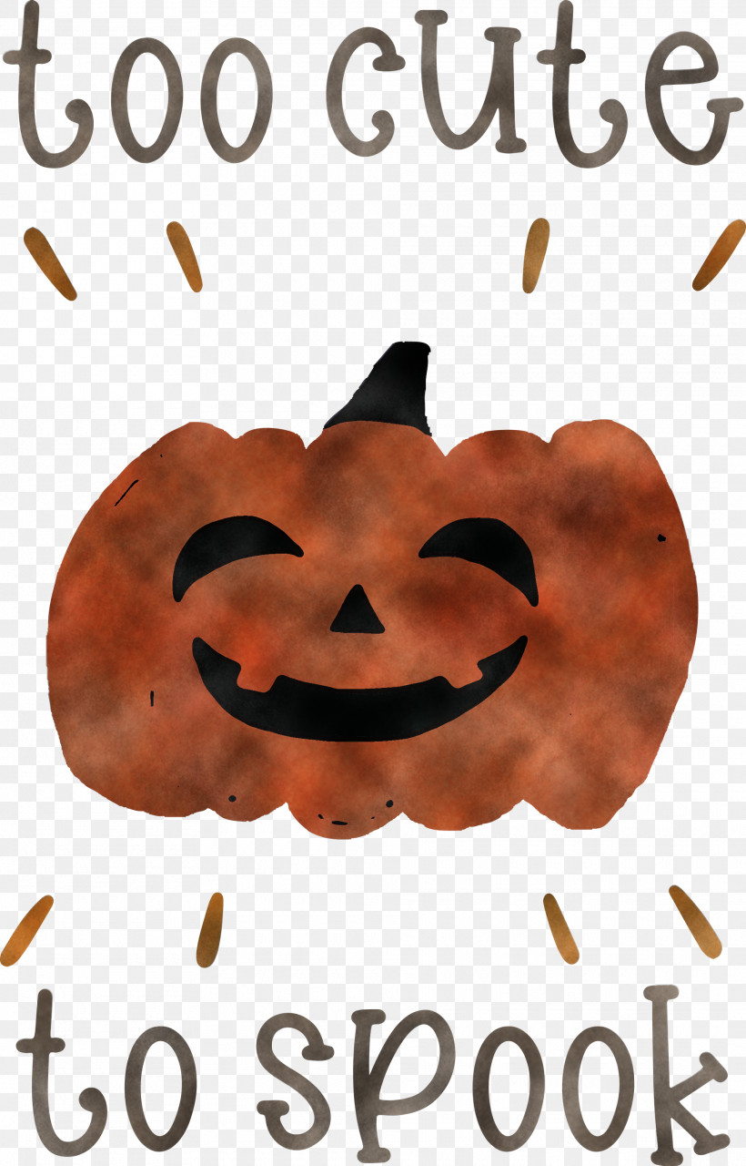 Halloween Too Cute To Spook Spook, PNG, 1920x2999px, Halloween, Meter, Pumpkin, Snout, Spook Download Free