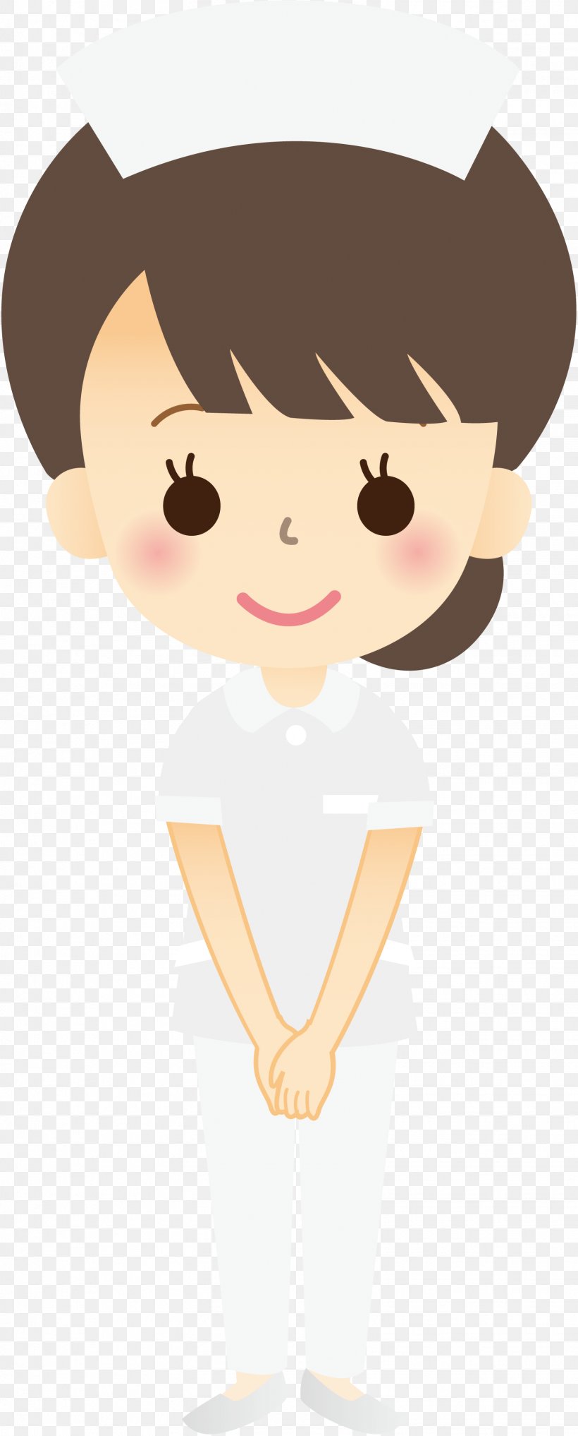 Nursing Prefectural Nichinan Hospital Health Care Nurse, PNG, 1548x3840px, Nursing, Art, Brown Hair, Cartoon, Clothing Download Free