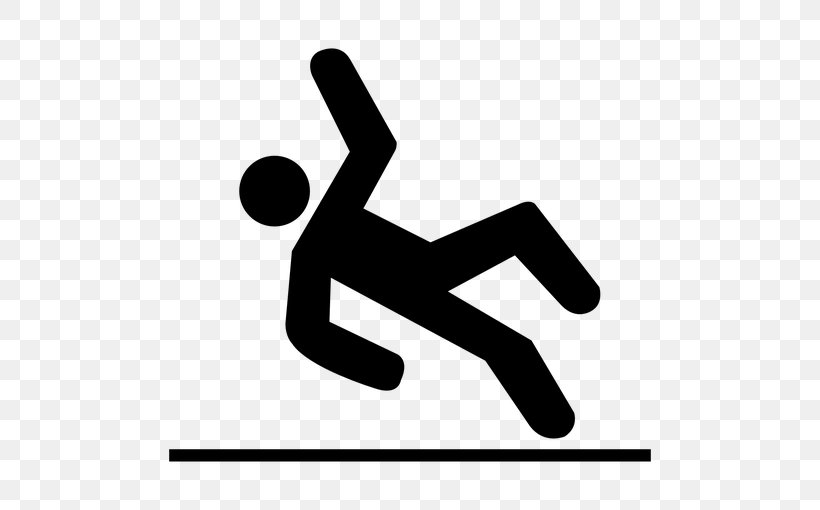 Slip And Fall Personal Injury Lawyer Falling, PNG, 720x510px, Slip And Fall, Accident, Area, Black And White, Brand Download Free