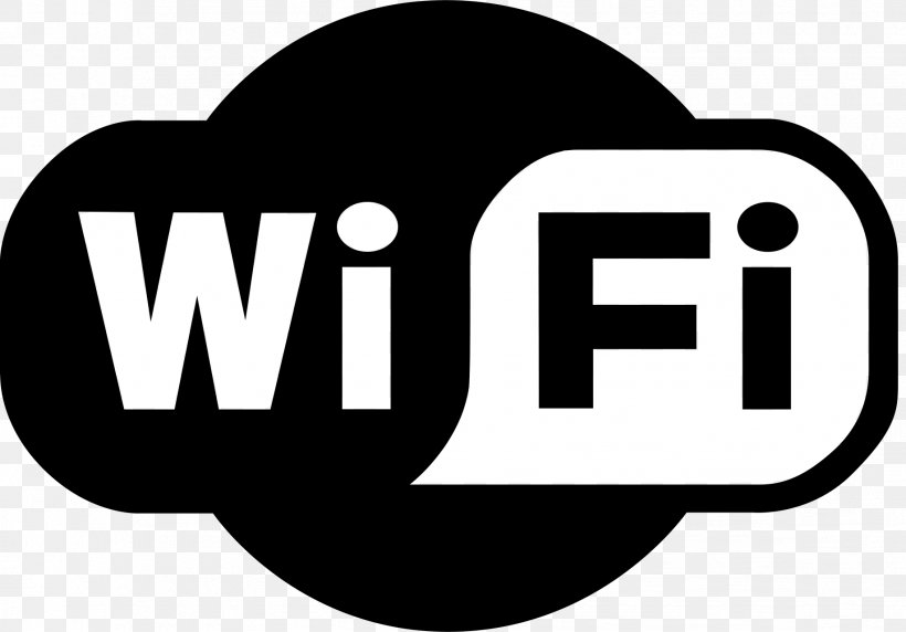 Wi-Fi Hotspot Internet Access Computer Network, PNG, 1837x1283px, Wifi, Area, Black And White, Brand, Computer Network Download Free