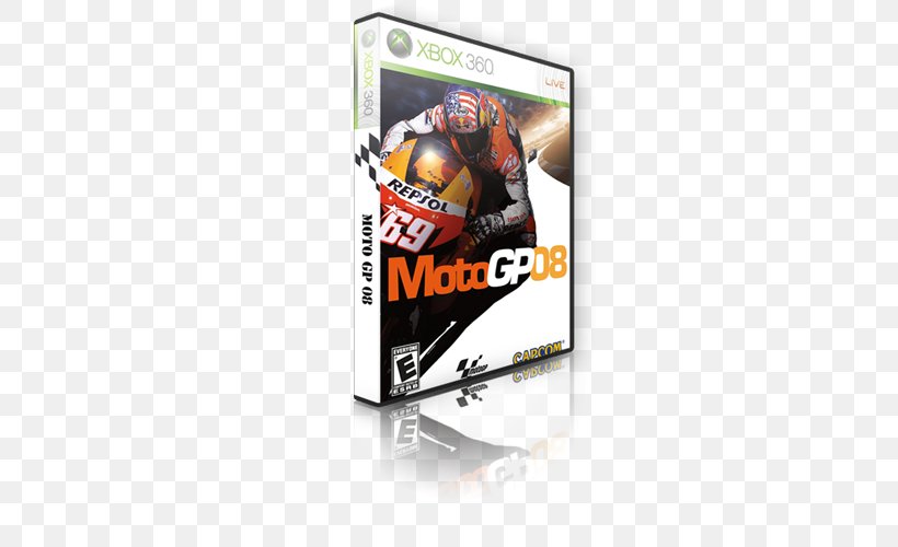 Xbox 360 MotoGP '08 PlayStation 2 MotoGP 15 MotoGP 09/10, PNG, 500x500px, Xbox 360, All Xbox Accessory, Brand, Capcom, Game Download Free