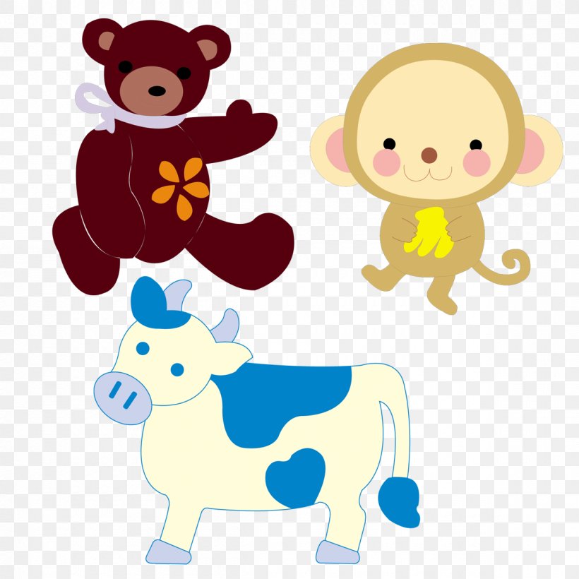 Cattle Clip Art, PNG, 1200x1200px, Cattle, Animal, Art, Baby Toys, Cartoon Download Free