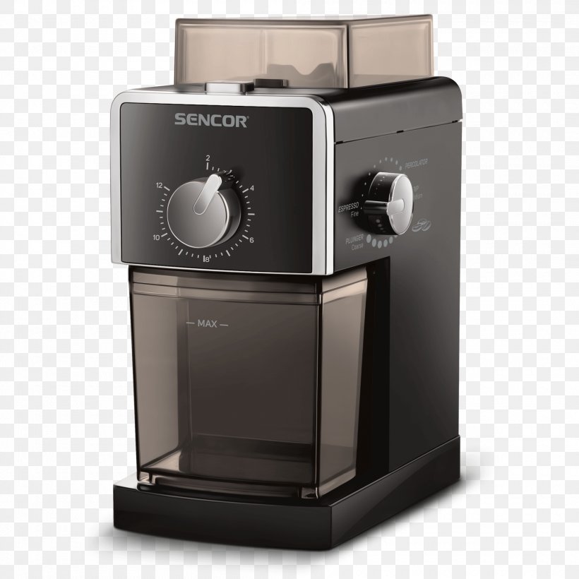 Coffeemaker Burr Mill Sencor Internet Mall, A.s., PNG, 2100x2100px, Coffee, Blade Grinder, Burr Mill, Coffee Bean, Coffeemaker Download Free