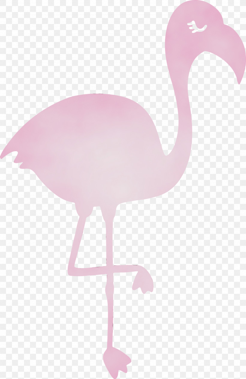 Flamingo M Pink M Beak, PNG, 1945x3000px, Summer, Beach, Beak, Flamingo M, Paint Download Free