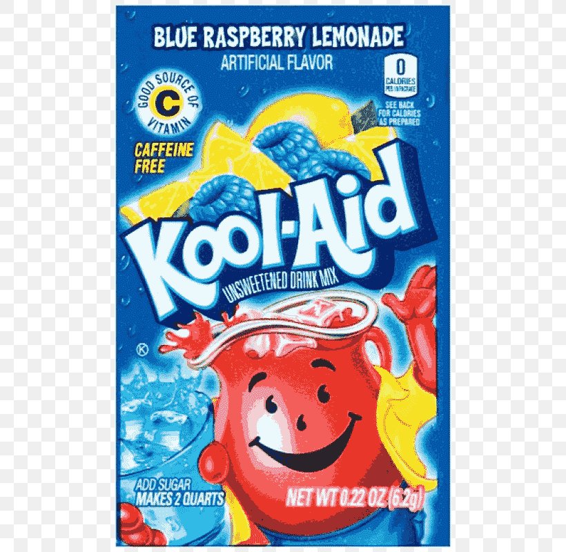 Kool-Aid Drink Mix Lemonade Fizzy Drinks Blue Raspberry Flavor, PNG, 800x800px, Koolaid, Blue Raspberry Flavor, Cherry, Cuisine, Drink Download Free