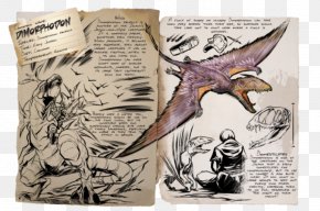 Dinosaur - ARK: Survival Evolved Compsognathus Dinosaur Dimorphodon Spinosaurus PNG