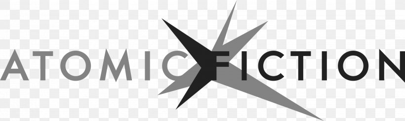 Atomic Fiction Logo Image Brand Font, PNG, 2681x806px, Logo, Black And White, Brand, Canada, Fiction Download Free