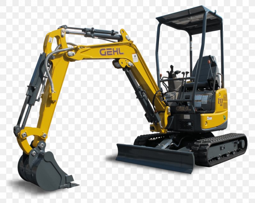 Compact Excavator Heavy Machinery Gehl Company Loader, PNG, 1140x910px, Excavator, Agricultural Machinery, Bulldozer, Compact Excavator, Construction Download Free