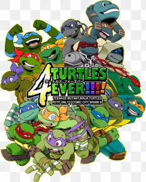 TMNT - Raphael Michelangelo Teenage Mutant Ninja Turtles Shredder Donatello PNG