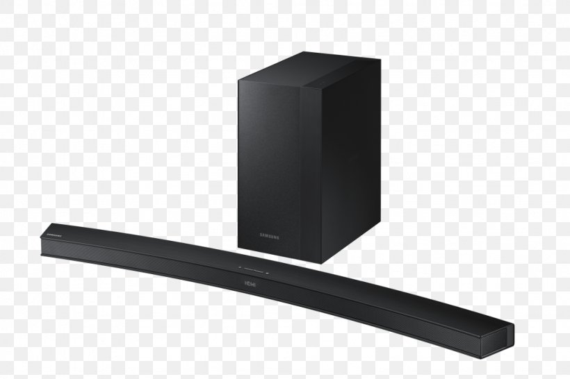 Samsung HW-M4500 260W 2.1-Channel Curved Soundbar System HW-M4500/ZA Samsung HW-K450 Surround Sound, PNG, 1024x683px, Soundbar, Audio, Audio Equipment, Home Theater Systems, Loudspeaker Download Free
