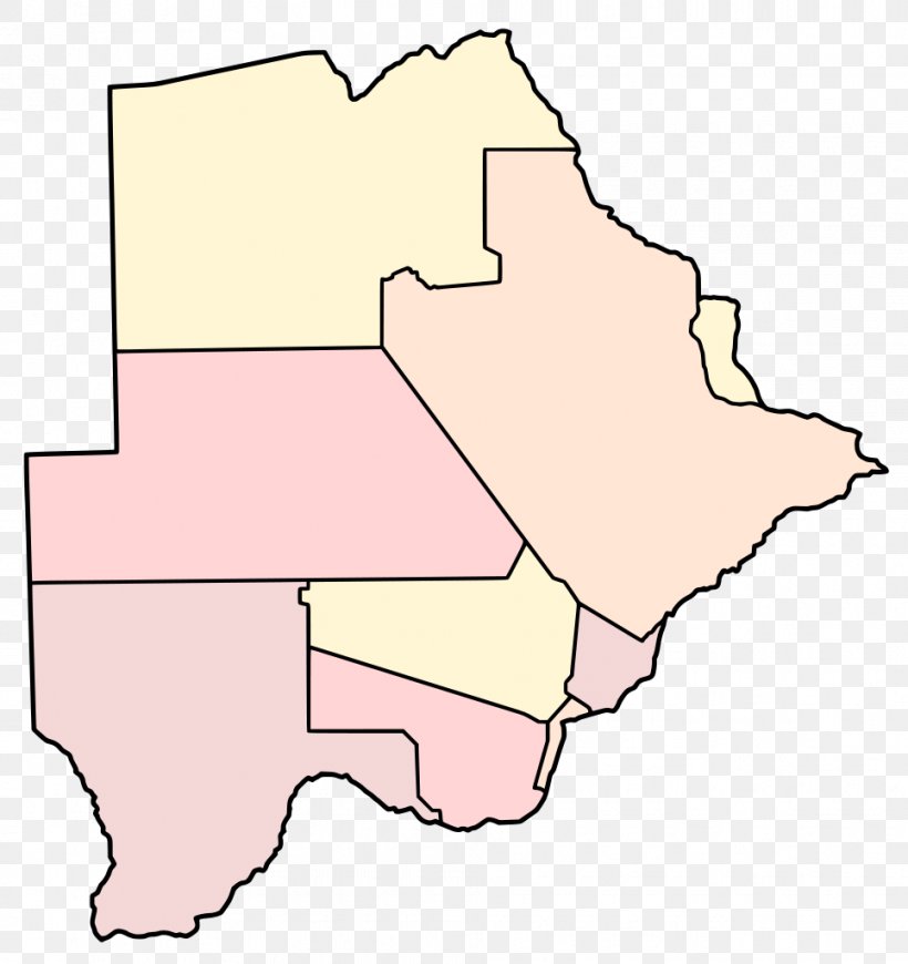 Kweneng District Kgalagadi District Blank Map Bechuanaland Protectorate, PNG, 965x1024px, Map, Administrative Division, Area, Bechuanaland Protectorate, Blank Map Download Free