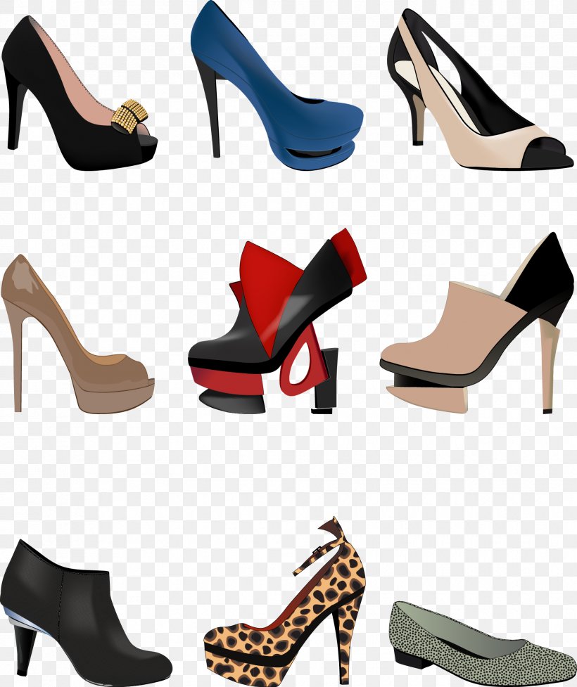 Shoe High-heeled Footwear Boot Clip Art, PNG, 1725x2057px, Shoe, Basic Pump, Boot, Brand, Clothing Download Free