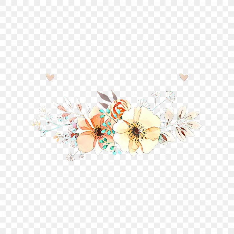 White Turquoise Beige Headgear Hair Accessory, PNG, 2828x2828px, Cartoon, Beige, Blossom, Flower, Hair Accessory Download Free