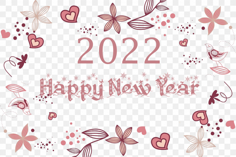 2022 Happy New Year 2022 New Year 2022, PNG, 3000x1999px, Royaltyfree Download Free