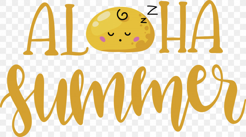 Aloha Summer Emoji Summer, PNG, 3000x1678px, Aloha Summer, Emoji, Emoticon, Happiness, Logo Download Free
