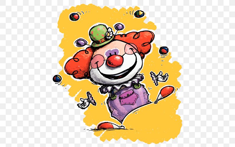 Clown #2 Vector Graphics Illustration Image, PNG, 512x512px, Clown 2, Art, Clown, Drawing, Fictional Character Download Free