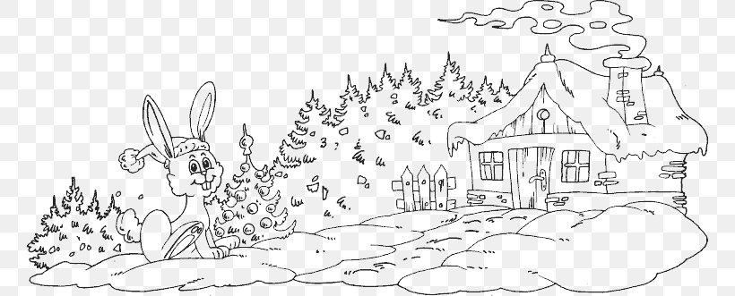 Creative Haven Country Scenes Coloring Book Drawing Winter Adult, PNG, 760x331px, Coloring Book, Adult, Area, Art, Artwork Download Free