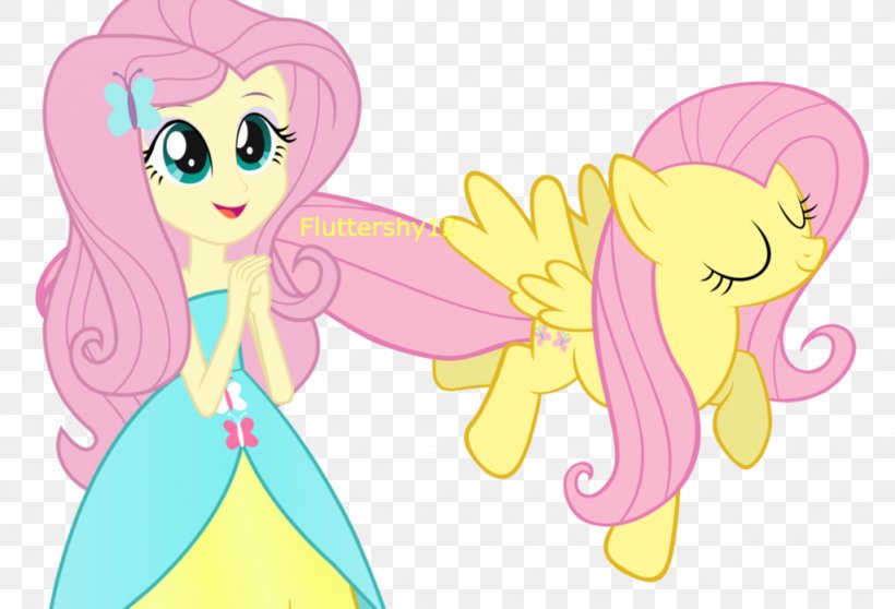 Fluttershy Pinkie Pie Pony Applejack Rarity, PNG, 1024x698px, Watercolor, Cartoon, Flower, Frame, Heart Download Free