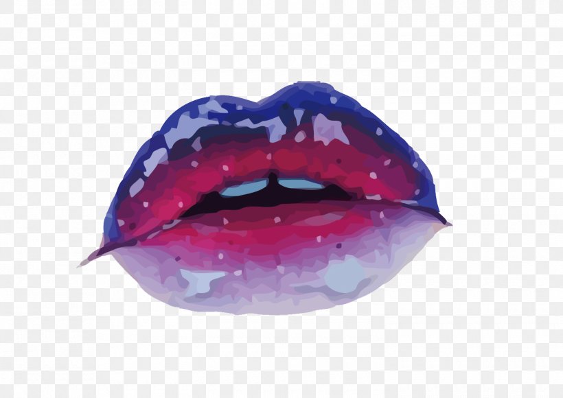 Lip Mouth Euclidean Vector, PNG, 1500x1062px, Lip, Jaw, Mouth, Purple Download Free