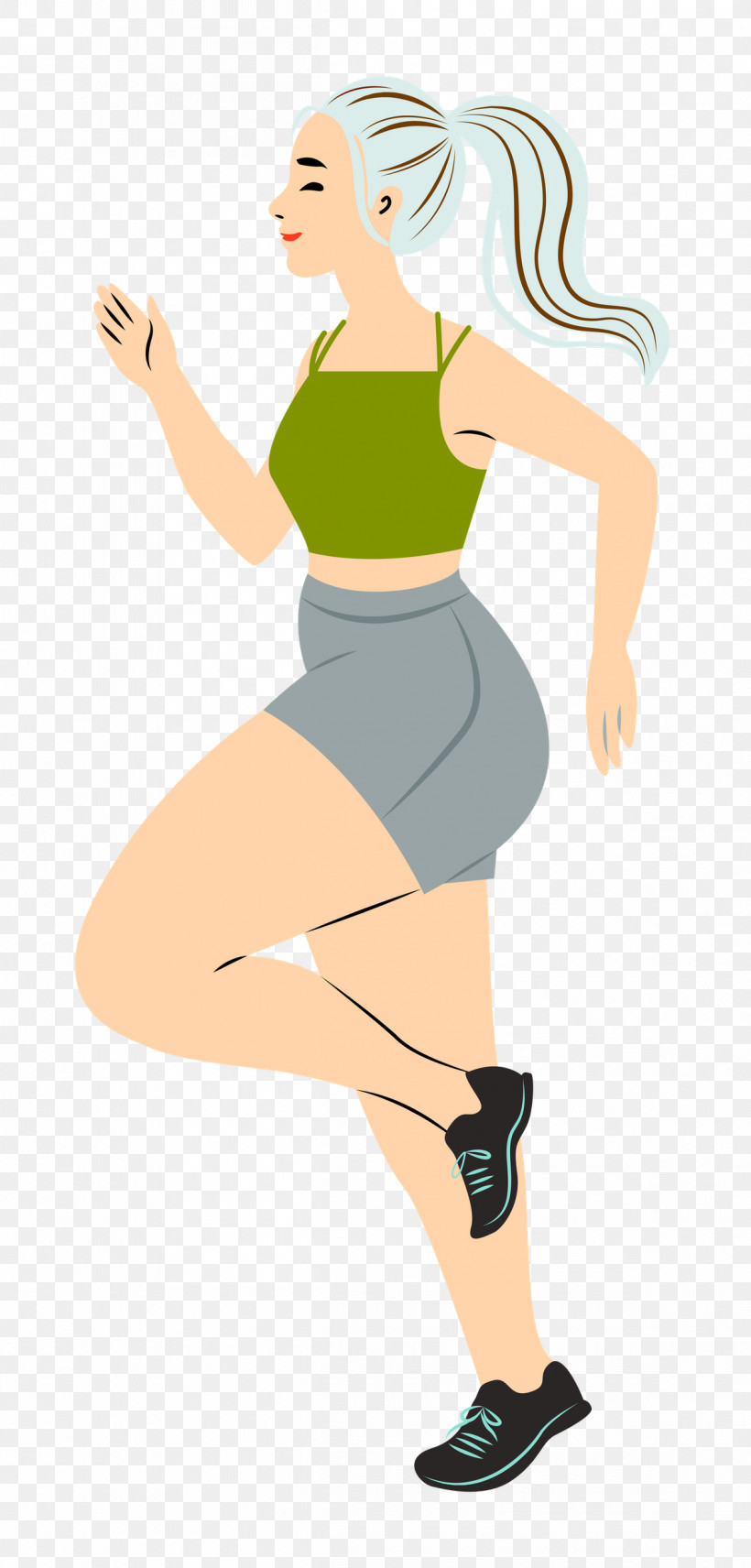Running Sport Girl, PNG, 1197x2500px, Running, Cartoon, Drawing, Girl, Sport Download Free