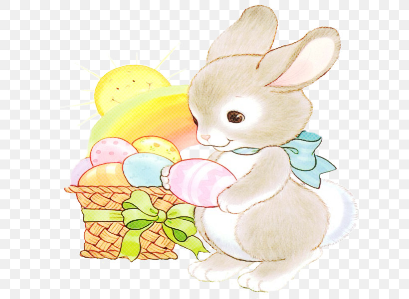 Easter Bunny, PNG, 652x600px, Cartoon, Animal Figure, Easter, Easter Bunny, Easter Egg Download Free