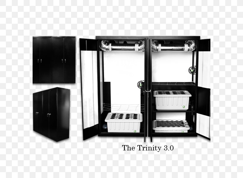 Grow Box Hydroponics SuperCloset Cabinetry, PNG, 600x600px, Grow Box, Cabinetry, Closet, Door, Fluorescent Lamp Download Free