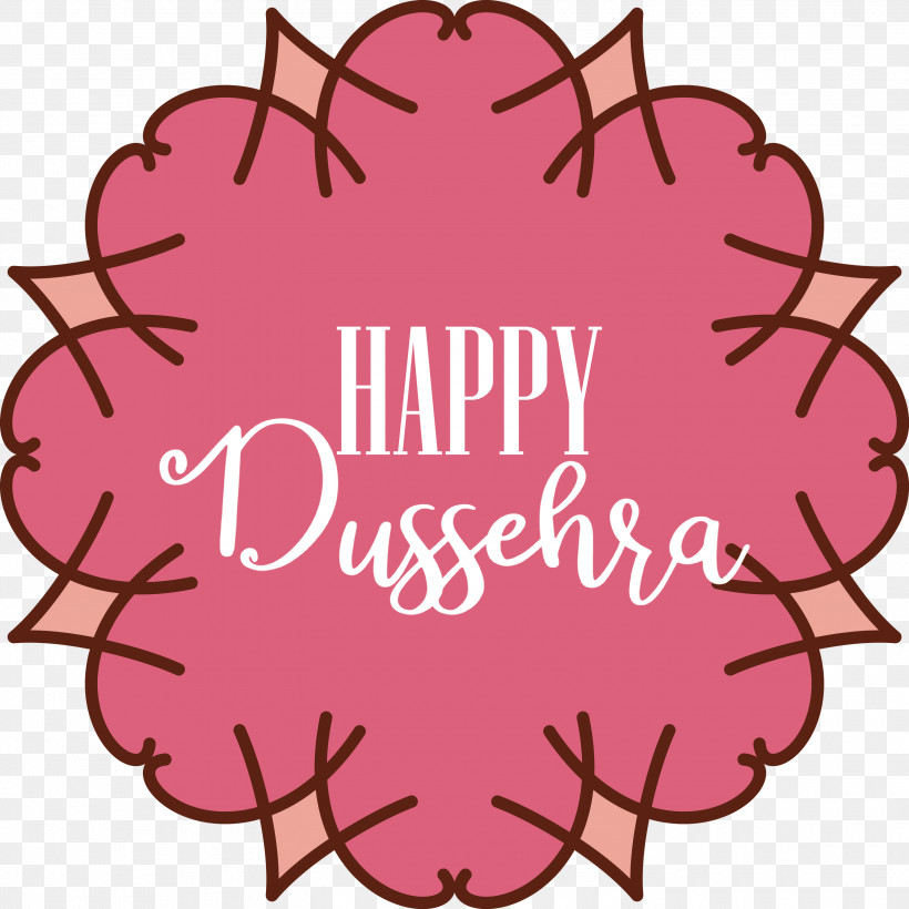 Happy Dussehra, PNG, 3000x3000px, Happy Dussehra, Color, Line Art, Logo, Primary Color Download Free