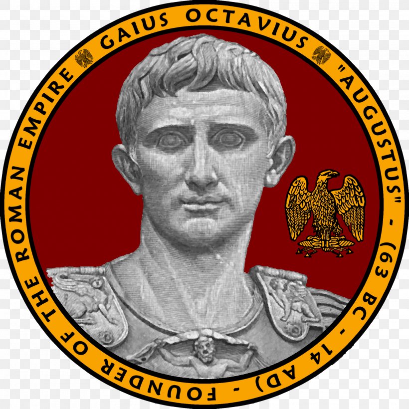 Augustus Roman Empire T-shirt Roman Legion 63 BC, PNG, 2000x2000px, 63 Bc, Augustus, Chin, Clothing, Forehead Download Free