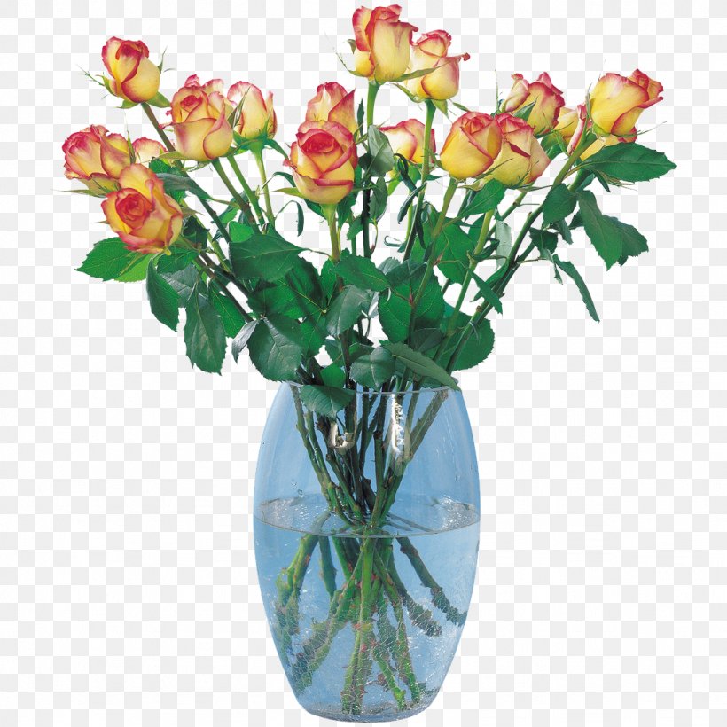 Garden Roses Vase Flower Bouquet, PNG, 1024x1024px, Garden Roses, Artificial Flower, Cut Flowers, Designer, Drawing Download Free