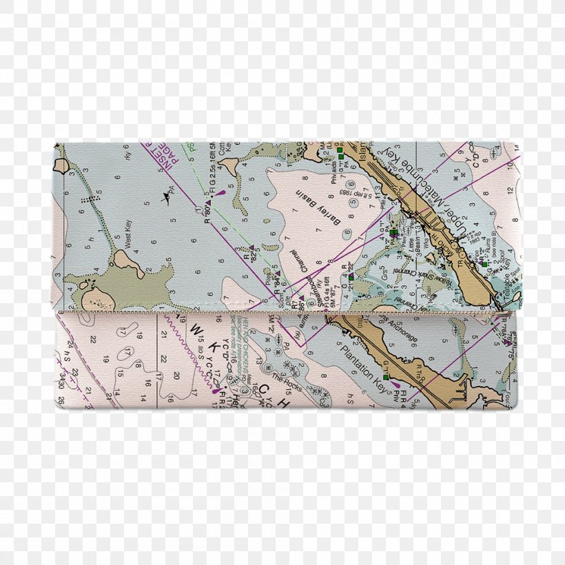 Islamorada Key West Nautical Chart Map Bag, PNG, 1000x1000px, Islamorada, Bag, Beach, Chart, Coast Download Free
