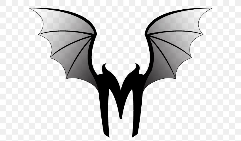 M / 0d Clip Art Butterfly BAT-M Legendary Creature, PNG, 650x482px, M 0d, Bat, Batm, Black White M, Blackandwhite Download Free