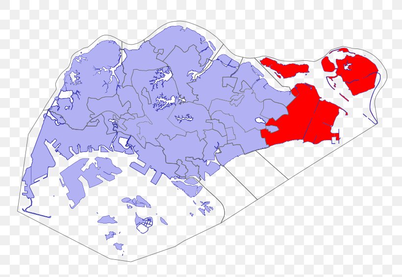 Singaporean General Election, 2011 East Coast Group Representation Constituency Aljunied Group Representation Constituency Hong Kah Group Representation Constituency, PNG, 800x565px, Singapore, Area, Blank Map, Blue, Election Download Free