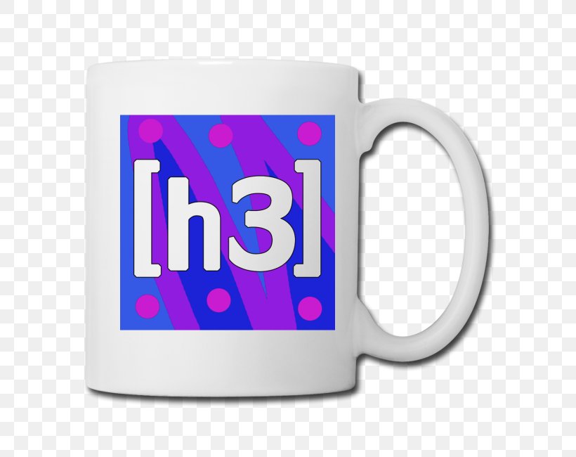 T-shirt H3h3Productions Hoodie Clothing, PNG, 650x650px, Tshirt, Brand, Clothing, Cup, Drinkware Download Free