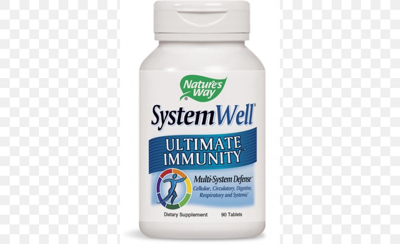 Dietary Supplement Immune System Immunity Health Nature's Way, PNG, 500x500px, Dietary Supplement, Extract, Formula, Health, Immune System Download Free