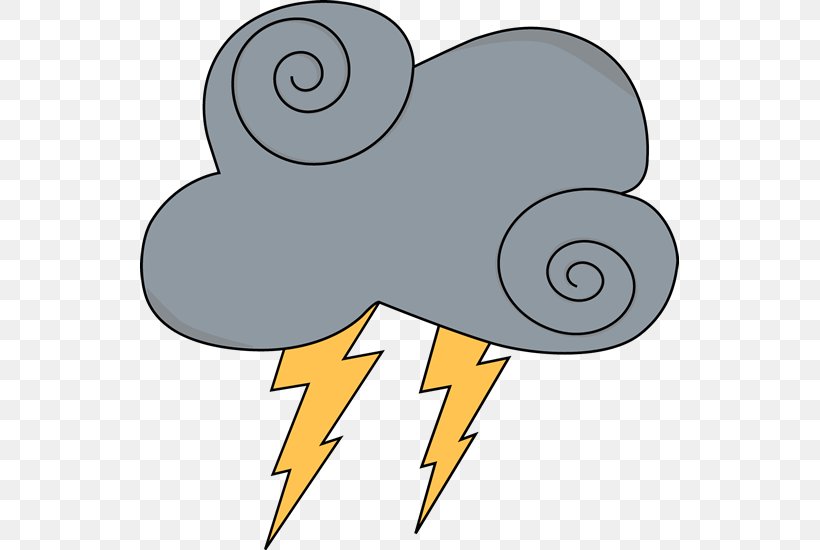 Lightning Cloud Thunderstorm Clip Art, PNG, 539x550px, Lightning, Artwork, Beak, Blog, Cloud Download Free