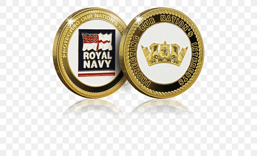 National Museum Of The Royal Navy, Portsmouth Challenge Coin, PNG, 500x500px, Royal Navy, Badge, Body Jewelry, Brand, Brass Download Free