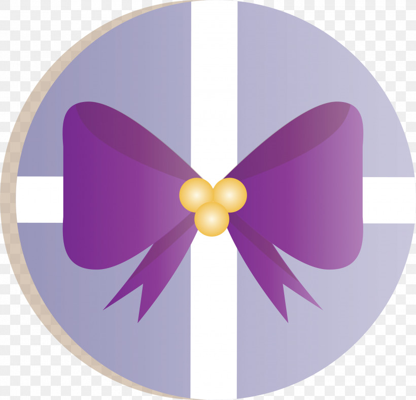Christmas Gift Bow, PNG, 3000x2886px, Christmas Gift Bow, Lavender, Petal Download Free