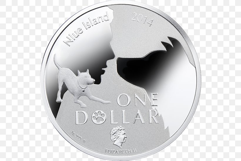 Coin Silver Perth Mint United States Dollar, PNG, 550x550px, Coin, Animal, Black And White, Currency, Dog Download Free