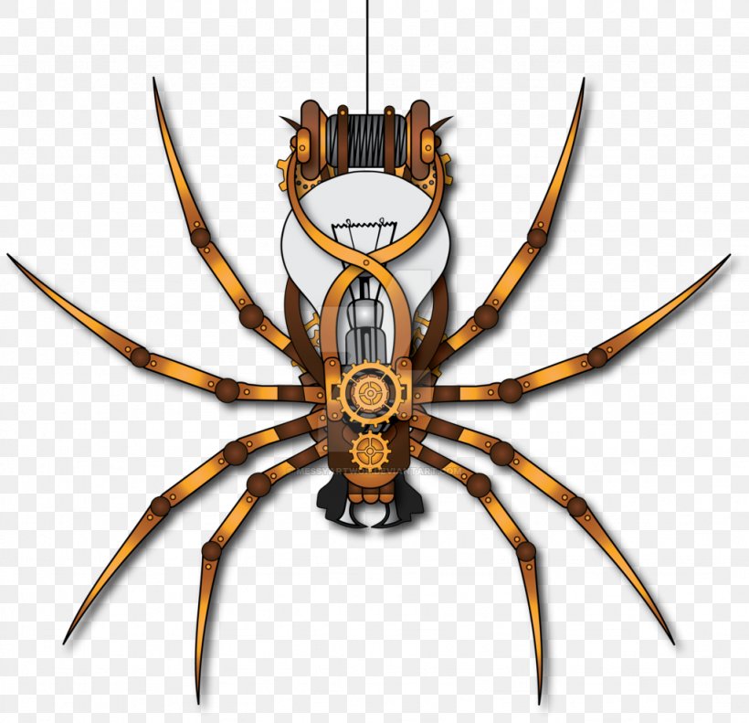 Spider-Man Steampunk Crab Image, PNG, 1024x989px, Spider, Animal, Arachnid, Art, Arthropod Download Free