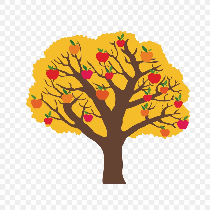 Vector Graphics Tree Image Illustration Design, PNG, 2107x2107px, Tree, Branch, Fall Tree, Leaf, Royaltyfree Download Free